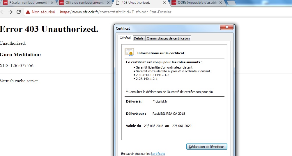 Www Sfr Odr Fr Remplir Le Formulaire